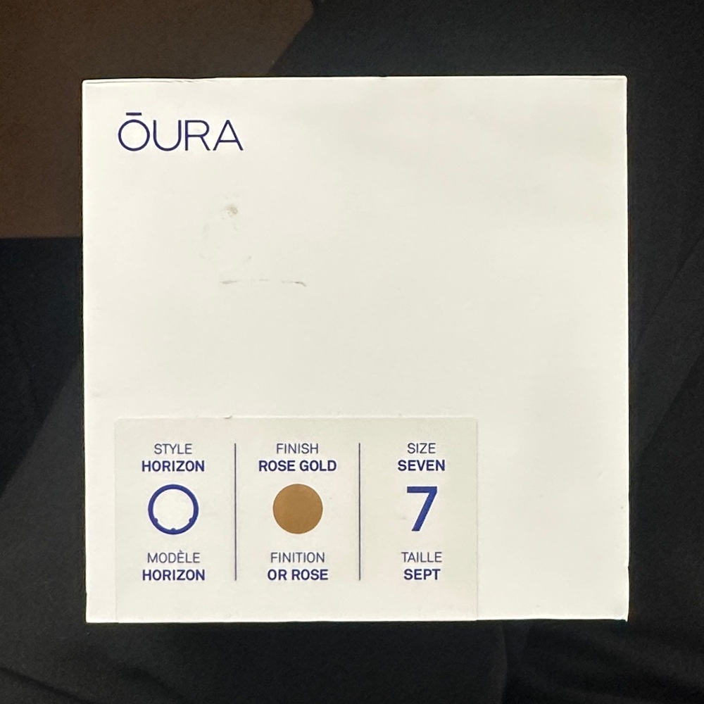 Oura Ring in Rose Gold